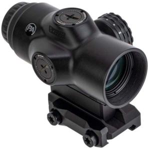 Primary Arms SLx 5X Micro Prism, Red Illuminated ACSS Aurora 5.56/.308 Yard, Black, 710042 710042
