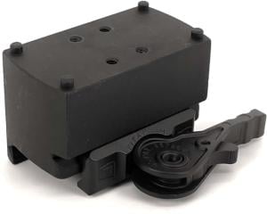 American Defense Manufacturing Burris FastFire QD Mount, Titanium Lever, Lower 1/3 Co-Witness Mount Height, Black, AD-22-11-TL 818503016431