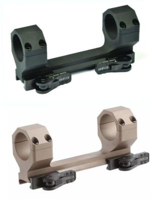 American Defense Manufacturing AD-DELTA Scope Mount, Standard Legacy Lever, 20 MOA, 34mm Ring Size, Black, AD-DELTA-20MOA-34-STD 818503019906