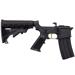 Franklin Armory M4-BLR Lower Receiver w/Binary Straight Gold Trigger, Multi - FAR00-20019-TIN
