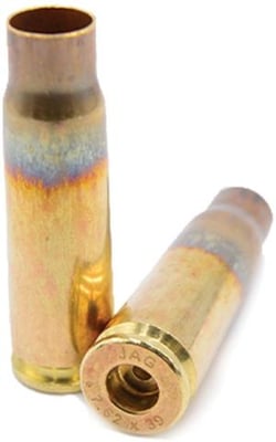 Jagemann Unprimed Rifle Brass, 7.62 X 39, 100 Rounds, 12536-312CAL