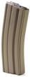 ASC AR15 MAGAZINE .223 FDE STS W/BLK FOLLOWER 30/RD 30-223-SS-FDE-B