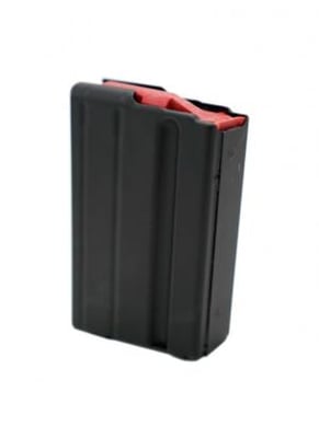 Ammunition Storage Components AR15 Stainless Steel Rifle Magazine, 6mm ARC, 10 rounds, Black Marlube, 10-6MM-SS-BM-RED-ASC 818805015620