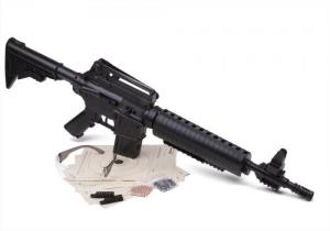 Crosman M-177 Tactical Style Pneumatic Multi-Pump BB and Pellet Rifle Kit 819024011806
