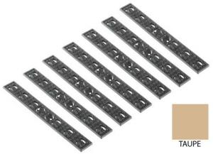 Knight's Armament Keymod Flat Panel Kit, 7-Piece, Taupe, 31190-TAU