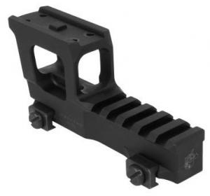 Knight's Armament Aimpoint Micro NVG Riser Mount withRear 1913 Rail, 2.33in Height, Black, 32421 819064016755