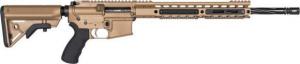 Alexander Arms .17 HMR Tactical Semi Auto Rifle 18" Fluted Barrel 10 Rounds Geissele Trigger Manticore Handguard, FDE