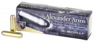 ALEXANDER ARMS LLC AB350RSBOX OEM  50 Beowulf 350 gr Polymer Tip 20 Bx/ 10 Cs 819511020946