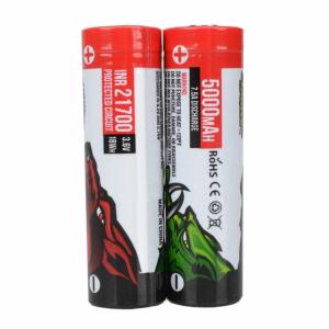 Wicked Hunting Lights 21700 Replacement Li-Ion Rechargeable Batteries - 2-Pack, W2066