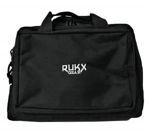 Ati Double Pistol Case Black Rukx Gear 819644024866