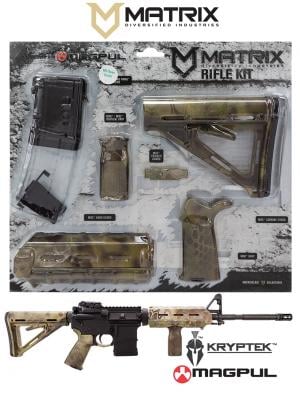Matrix Diversified Industries MAGMIL62-KM Magpul Kit KRYPTEK MAN 819713010769