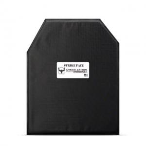AR500 Armor Level IIIA 11x14 Hybrid ASC Soft Body Armor Plate, Black, 9304