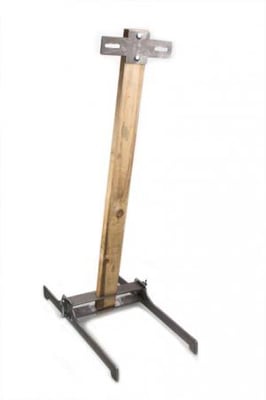 AR500 Armor Fixed Target Stand, Steel, Uses 2x4 Wood, 9509
