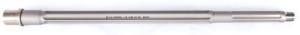 Ballistic Advantage Premium Series Threaded Barrel, 6.5mm Grendel II, 18in, Fluted, SPR, Rifle, 1-8 Twist, 5/8x24 Threaded, Bead Blasted, Stainless Steel, BABL65G003PL 819747025449