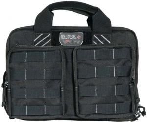 GPS Tactical Tactical Quad Storage Unit with 2 Pistol Case, Black GPS-T1311PCB GPST1311PCB