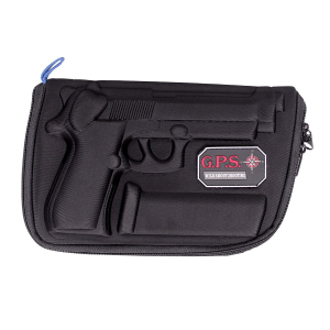 G Outdoors GPS-909PC Compression Molded Pistol Case Beretta 92/96, Black GPS-909PC