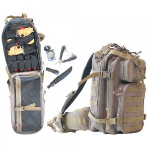 GPS Wild About Shooting T1611LTB Tactical Loaded Bugout Backpack