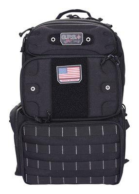 GPS Tall Tactical Range Backpack Black GPS-T1913BPB