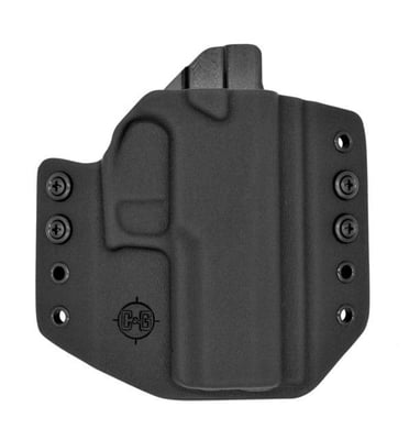 C&G Holsters OWB Covert Sig Sauer P365 RH S, Outside-the-Waistband OWB, Sig Sauer P365, Right, Black, 300-100 819828023005