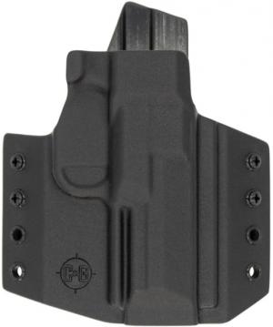 C&G Holsters OWB Covert FNH FN 509/509T, Outside-the-Waistband OWB, Right, Black, 632-100