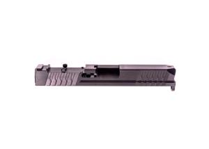 Polymer80 P80 G19 Gen 3 RMR Cut Compact Slide Black Nitride, Black, P80-PSC9-RMR-BN 819925023427