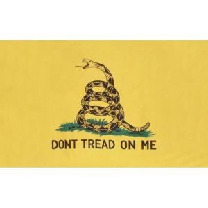 Fox Outdoor 3ft x 5ft Flags, Don't Tread On Me, 84-52