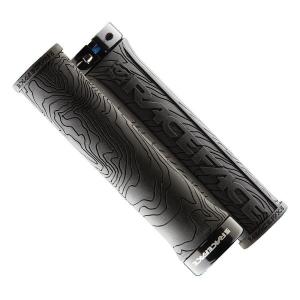 Race Face Half Nelson Bike Handlebar Grips Pair (29mm Diam./134mm length/ Black) 821973194950