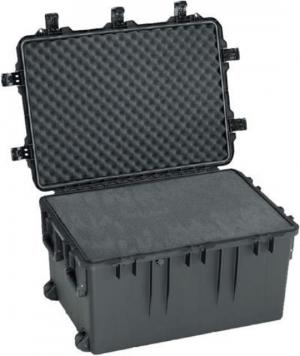 Pelican iM3075 Waterproof Storm Case, Wheels, Black, No Foam 00000 IM307500000