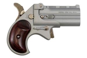 COBRA ENTERPRISE INC Big Bore 9mm Derringer with Satin Finish and Rosewood Grips CB9SR