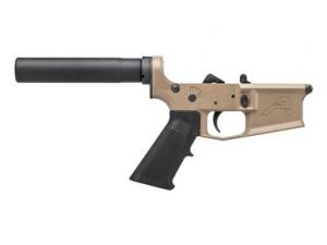 Aero Precision M4E1 Pistol Complete Lower Receiver w/ A2 Grip No Brace FDE Cerakote APAR600106 840014600557