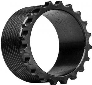 Aero Precision M5E1 .308 Enhanced Upper Receiver Barrel Nut, Black, APRH308904C APRH308904C