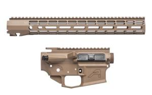 Aero Precision M4E1 Builder Set w/ 15" ATLAS R-ONE M-LOK Handguard - FDE Cerakote