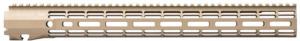 Aero Precision AR15 Atlas R-One M-LOK Handguard, 16.6in, FDE, APRA500716A