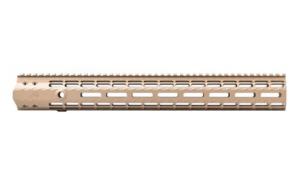 Aero Precision M5 16.6" Enhanced M-LOK Handguard Gen 2 - FDE Cerakote (w/ DPMS Barrel Nut)
