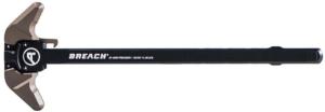 Aero Precision .308 Breach Charging Handle, w/ Large Lever, Ambidextrous, Black, Kodiak Brown Anodizzed Finish, APRA700341C 840014620463