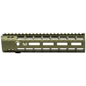 Gen-2 Enhanced Free Floating Handguards For Ar-15 - Gen-2 Enhanced 9.3'''' M-Lok Handgrd Free Float For Ar-15 Odg 