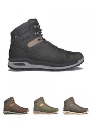 Lowa Locarno GTX Mid Hiking Shoes - Men's, Anthracite, 10.5 US, Medium, 3108100937-ANTH-10.5 US