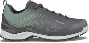 Lowa Zirrox GTX Lo Shoes - Women's, Grey/Jade, 10, Medium, 3205169010-GRYJAD-10