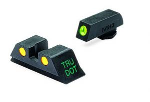 Meprolight Sig Sauer Tru-Dot Night Sight, 9mm and .357 Sig P Series, Green/Orange, ML10110O ML10110O