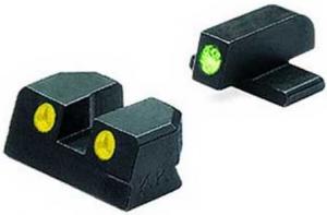 Meprolight Tru-Dot Night Sights, Green/Yellow - Springfield XD 45ACP 4 & 5 inch BBL ML11411Y