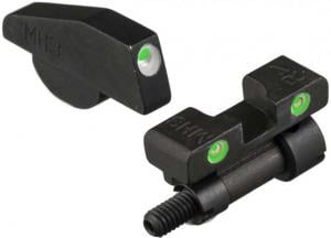 Meprolight Tru-Dot Night Sight Set for S&W K, L & N Revolvers w/Pinned front/Adj. rear, ML22771G 840103136714