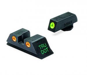 Meprolight Glock 9 mm/357 Sig/40 SW/45 GAP Orange Rear Sight TD, ML10224SUPOR.S