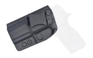 Rounded IWB KYDEX Holster, Sig Sauer P365, RMR Cut, Right Hand, Black, SSR-P365-BK-RH-VAR-RMR SSRP365BKRHVARRMR