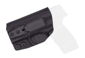 Rounded IWB KYDEX Holster, Springfield Armory HELLCATPRO, Right Hand, Carbon Fiber, SFA-HELLCATPRO-CF-RH-VAR