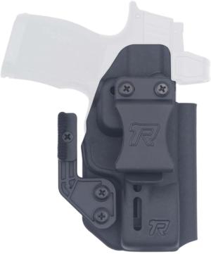 Rounded Smith & Wesson Druid IWB/OWB Kydex Holster, Smith & Wesson M&P SHIELD 3.1/4.0 in, Black, RG-DRUID-SWNMPSHLD-BK-AMBI RGDRUIDSWNMPSHLDBKAMBI