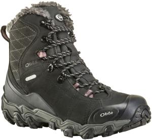 Oboz Bridger 7in Insulated B-DRY Winter Shoes - Women's, Black, 11, Medium, 82202-Black-11-Medium