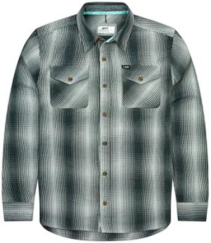 Jetty Breaker Flannel - Men's, Small, Grey, 27338
