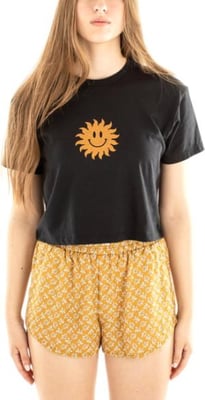 Jetty Smiles Tee - Womens, Black, Small, 31429