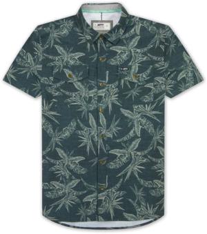 Jetty Wellspoint Button Up - Mens, Teal, Large, 32194 32194