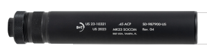 B&T IMPULS-IIA MK23 .45 ACP Direct Thread Suppressor (NFA) SD-988178-US 840225717112